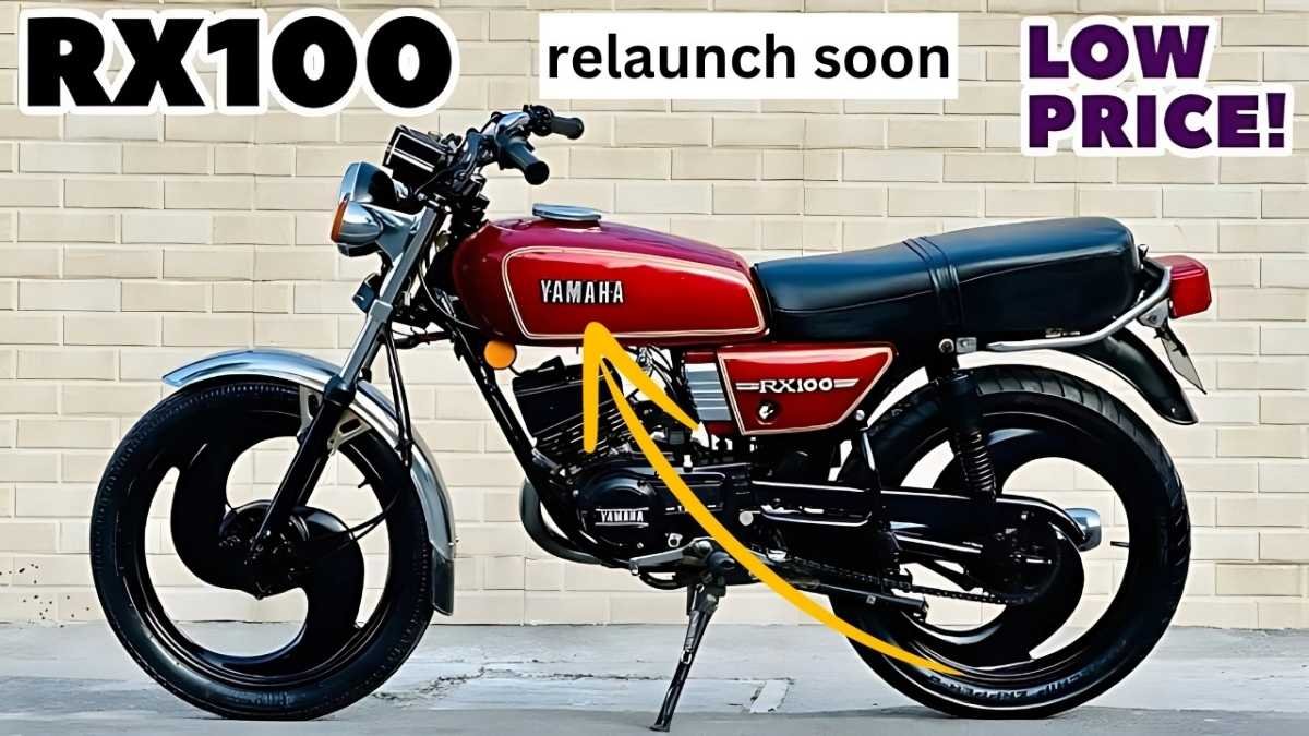 Yamaha RX100 relaunch